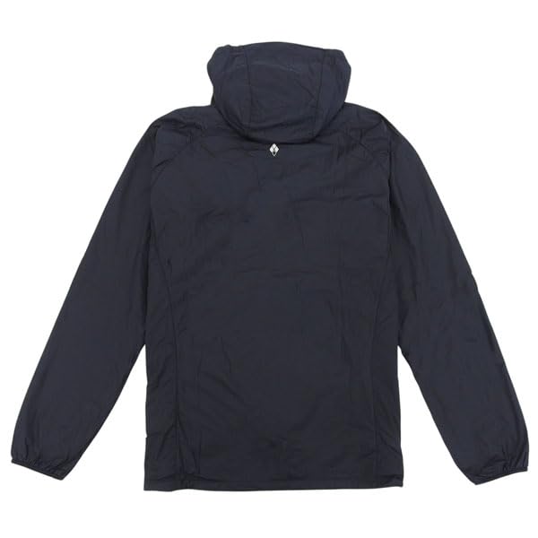 Mont-bell Light Shell Parka, Men's Windbreaker Jacket, Model 1106645, Black (BK), Size L. Lightweight, weather-resistant