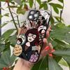 Anime D-Daria Phone Case for Iphone 17 Air 16 15 14 12 11 13 Pro Max Mini X Xr Xs Puls Black Glass Cover