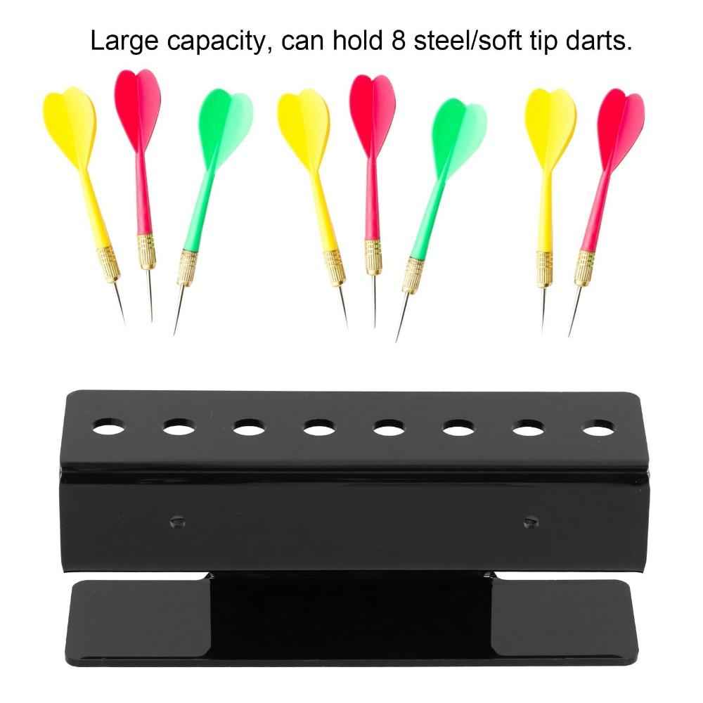 Sturdy Design Dart Rack Acrylic Material Wall Mount Durable Dart Stand  Fitness Training