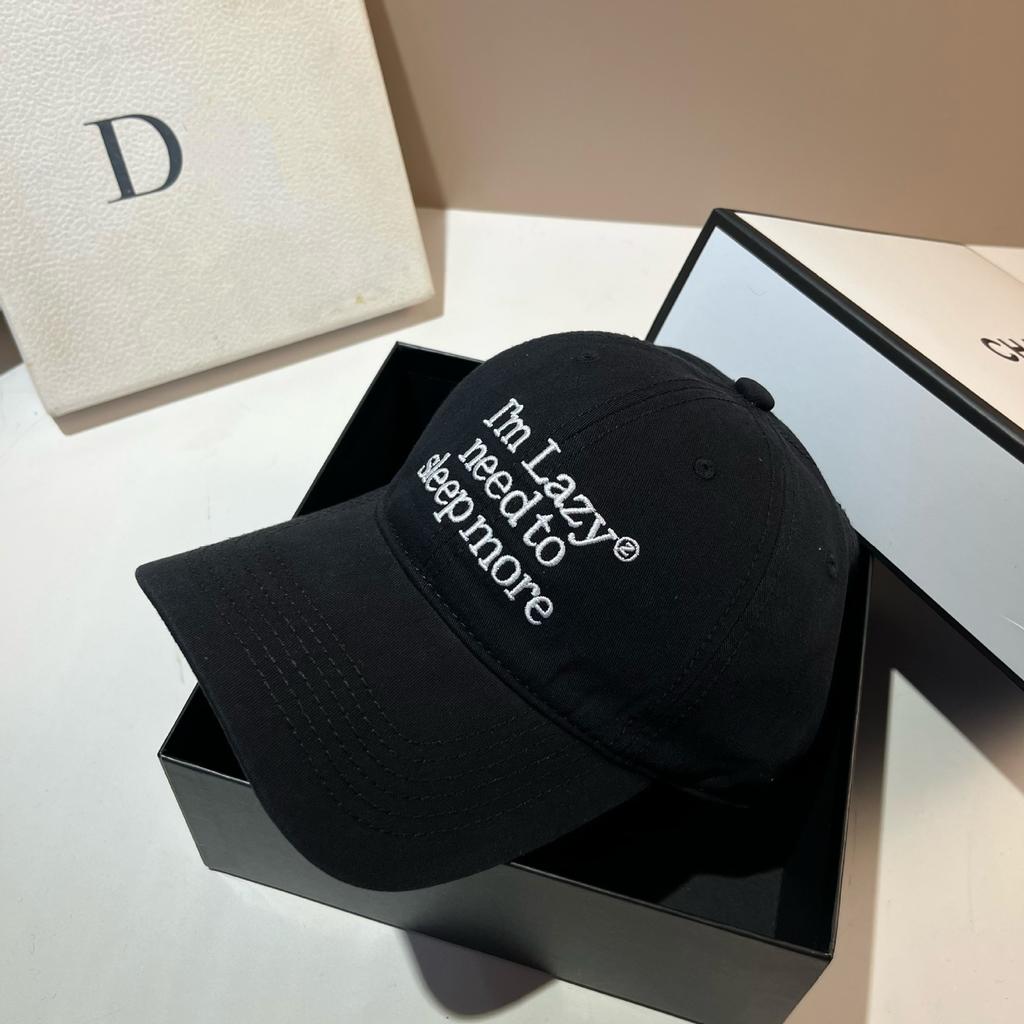 Star With Embroidered Letters Baseball Cap Spring And Summer Cotton Breathable Versatile Casual Hat Sports Cap