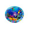 Inflatable Baby Water Mat PVC Marine Animal Water Mat Double Edge Animal Water Mat Foldable for Infants Toddlers for Activity