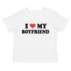 I LOVE MY BOYFRIEND Women Y2K T Shirt Girl Graphic Printed Fashion Harajuku 2025 Streewear Clothes Causal Female Y2K Tops Tee