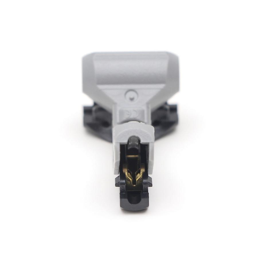 20PCS Universal For 1 Pin 18AWG 0.75SQMM Non-stripped T Type Wire Cable Connector Joint Quick Splice Crimp Terminals Terminator