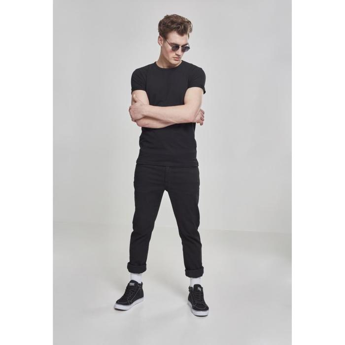 T-shirt - Urban Classic - Fitted Stretch Tee - Noir - Manches Courtes - Ajusté