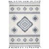 Living Room Rug with Cream Diamond Reliefs 160x230