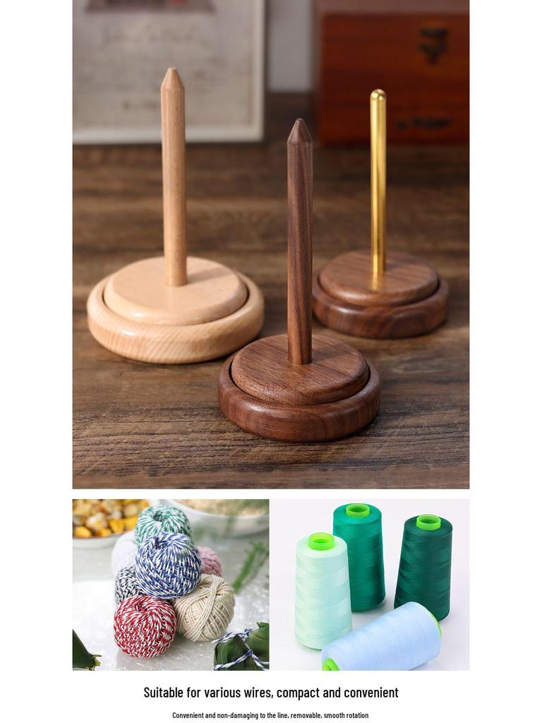 Kendin Yap Örgü için Dönebilen İplik Sarıcı ve Bobin Saklama Aracı