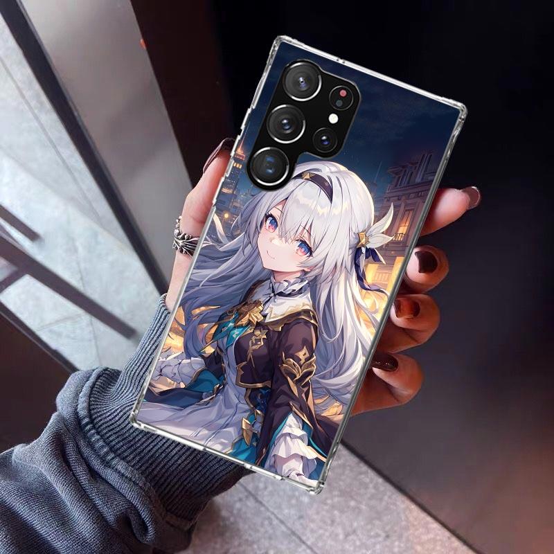 

Honkai Star Rail Firefly Phone Case For Samsung Galaxy S26 S25 Edge S24 S23 Ultra S22 Plus S21 S20 FE Soft TPU Back Cover Funda Samsung S22