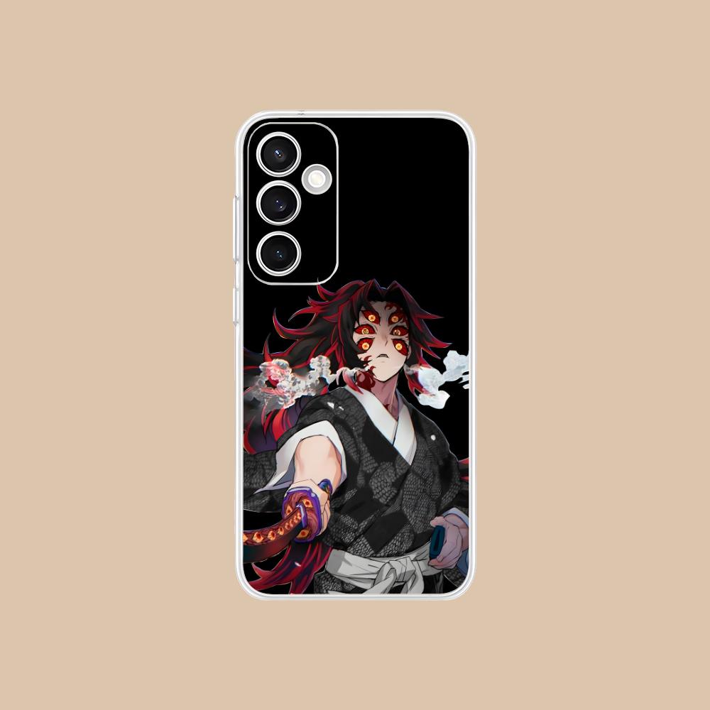

Demon Slayer Kokushibo Phone Case for Samsung Galaxy S25 S24 S23 S22 S21Plus FE Ultra Clear Colour Protective Luxury Smartphone Galaxy S21 Ultra 5G