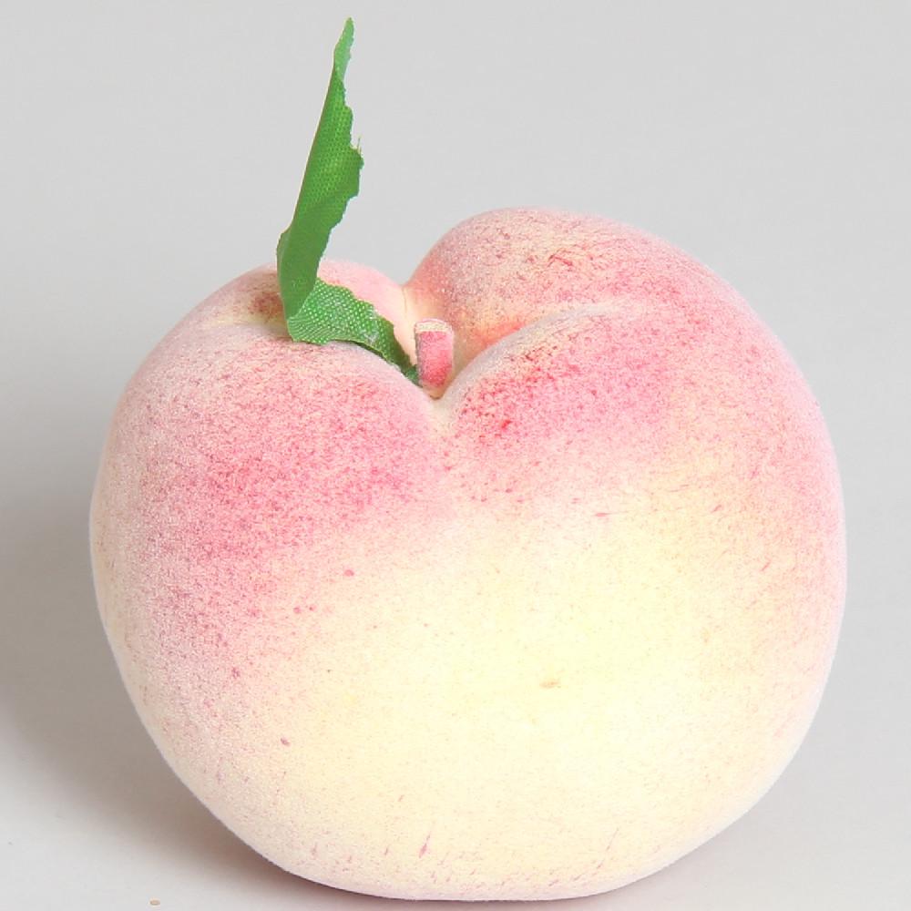 Simuliertes Obstset: Apfel, Zitrone, Pfirsich, Orange, Birne - Ideal für Ausstellungen, Musterwohnungen und Küchenauslagen