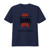 Banks The Beer of Barbados T Shirt Small NWT Logo Chest Large On Back P 40 Vintage Graphic Stretched Stylish Slightly