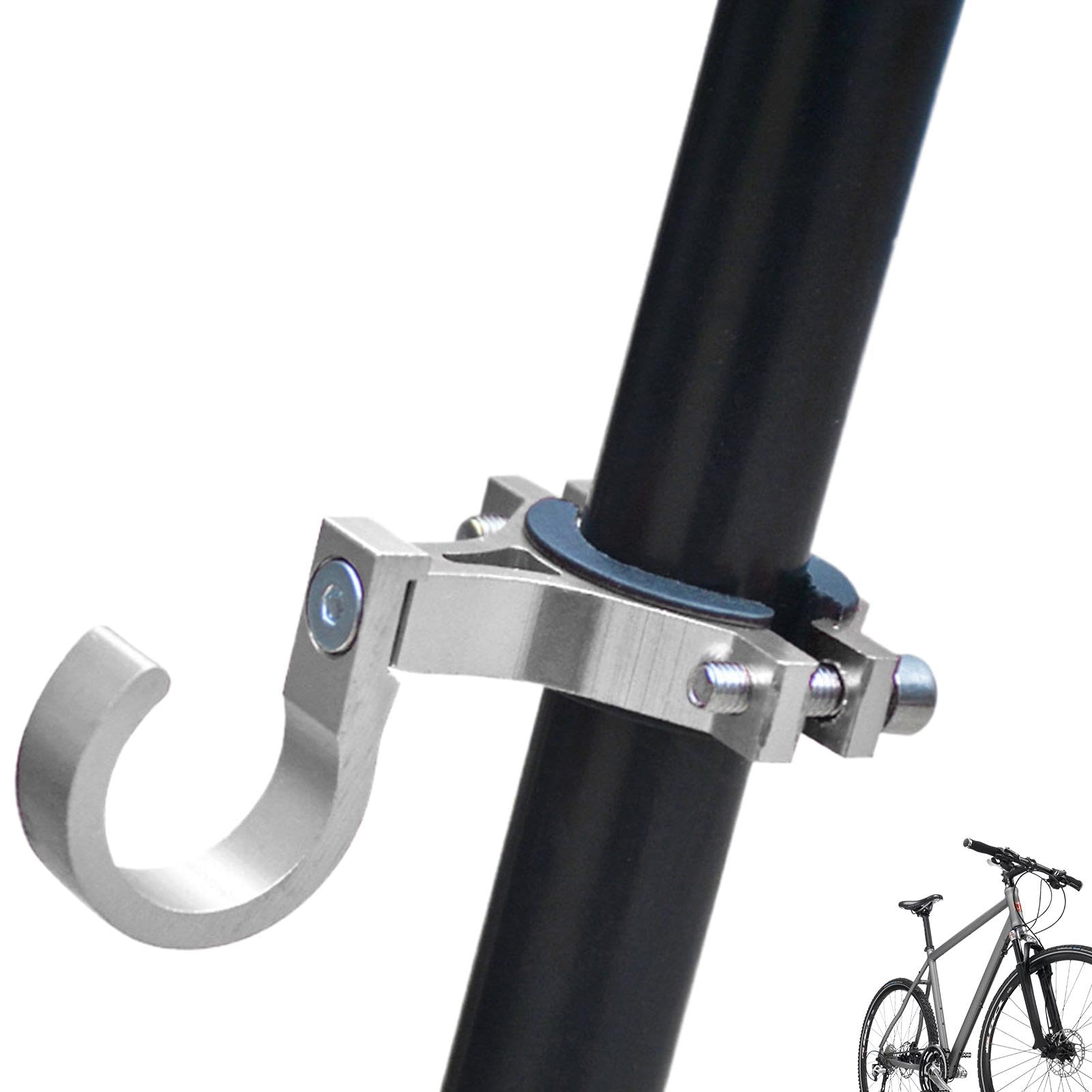 

Electric Bike Hook, Scooter Carrier Hook | Cycling Storage Aluminum Alloy Multi-Purpose Hook - Please refer to the description