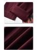 Ancola Women's Retro Red High-Waist Loose Straight-Leg Jeans, Autumn/Winter 2024 Collection