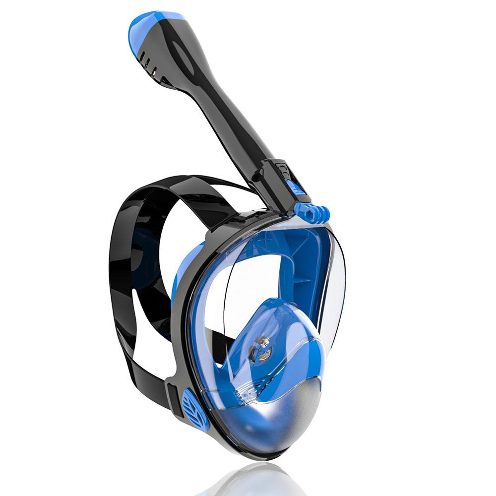 Hot-Selling Outdoor Diving Mask for Adults and Children Cross-Border Snorkeling Gear with Swim Goggles Three Treasures Xs size (6-12 years old)