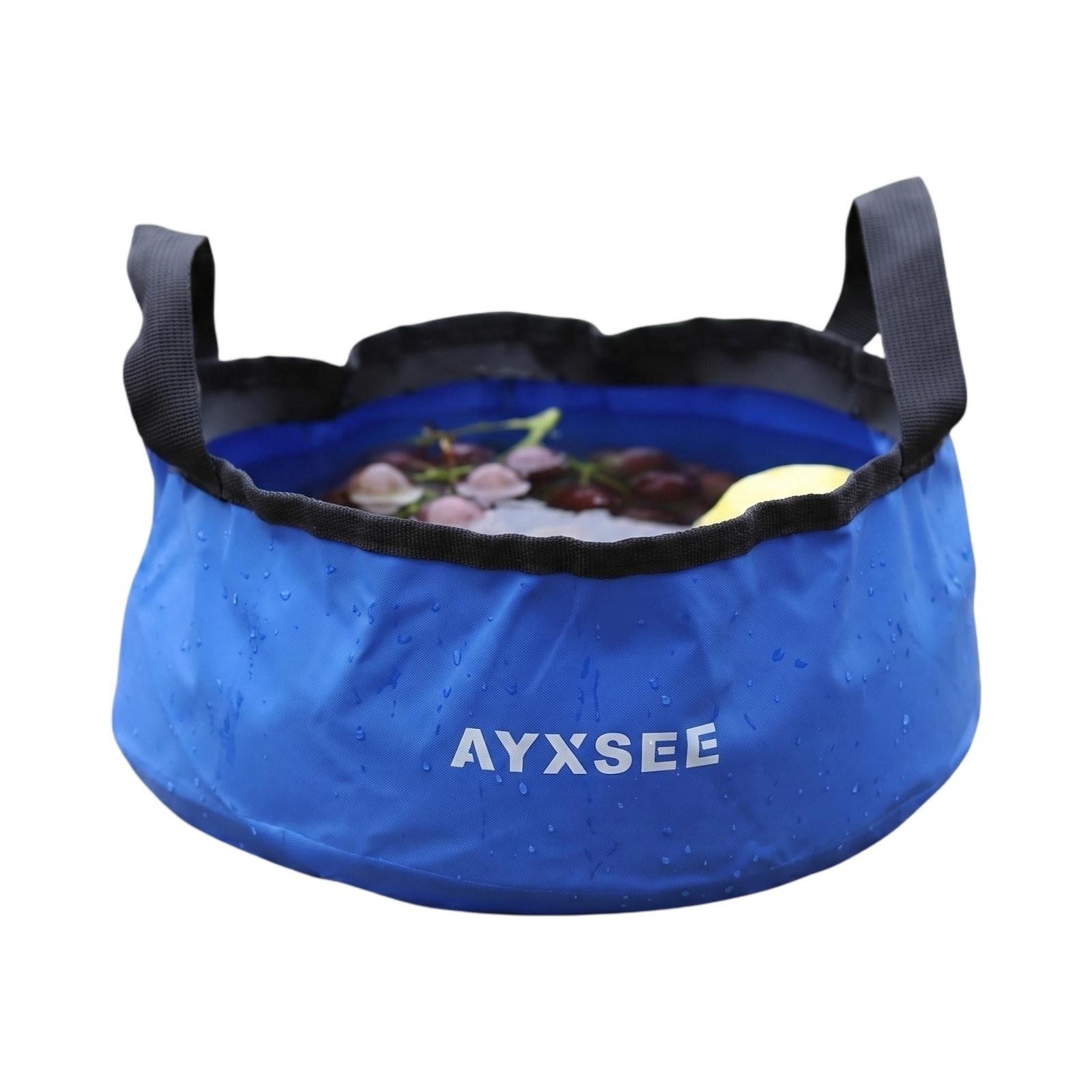 

Portable Collapsible Water Basin with Handles for Outdoor Fishing Camping Hiking Travel Washing and Storage Use 12L Capacity one size