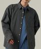 ANALOG MOOD Plaid Cotton Check Shirt (Black)
