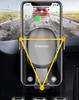 PISEN Car Phone Holder: Gravity-Based Mini Air Vent Mount