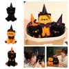 Halloween Ghost Black Cat Party Decoration Plush Toy Kids Stuffed Animal Prop Cat Doll
