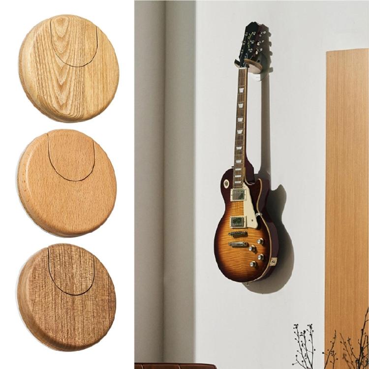 Multipurpose Wooden Wall Hook For Musical Instruments Modern Home Decoration Effortlessly Installation Clutter