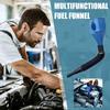 Plastic Car Motorcycle Refueling Gasoline Engine Oil Truck Tool Transfer Funnel Bike For Auto F B5D9 ARI