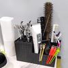 Professional Barber Tools Storage Box Hair Scissors Comb Clip Rack Hairdressing Cosmetic Tool Storage Box Barbershop Accessories