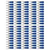 100 Stück Gabelverbinder Blau Stabile Leitfähigkeit 19A Sicher Isolierte Crimpanschlüsse Drahtanschluss für