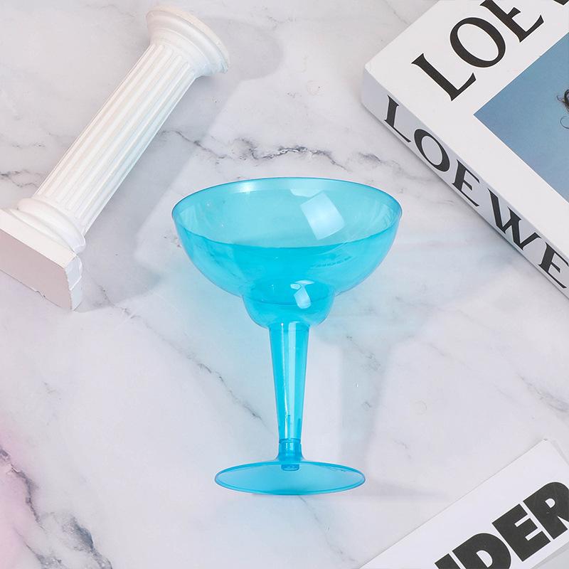 

Disposable Plastic Martini Cup for Margarita Cocktail Wine Party 350ml KTY 12oz/350ml 16.4+5g синий