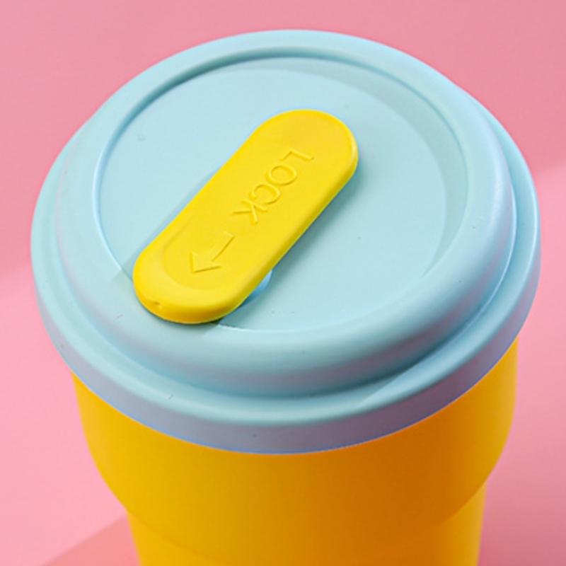 Soft Tone Leak Resistant Water Container PP Drinkware with Lid