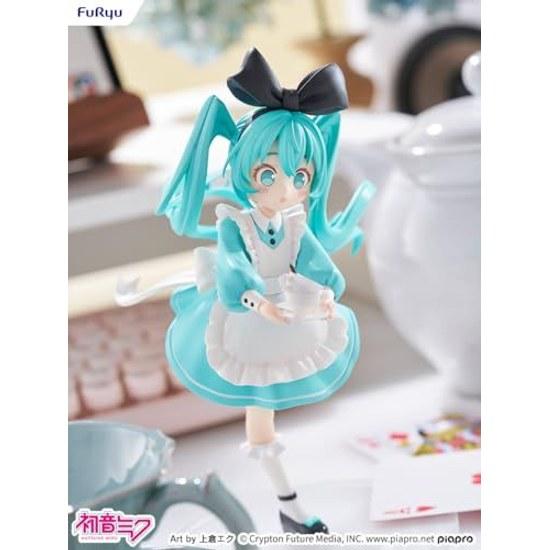 Furyu Desktop Fairy Hatsune Miku Wonderland Version Approximately 160mm Tall Non-Scale Plastic Painted Finished Figure AMU-TNL0147