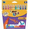 Pędzel Bic Kids Visaquarelle Flamastry 10 Kolorów