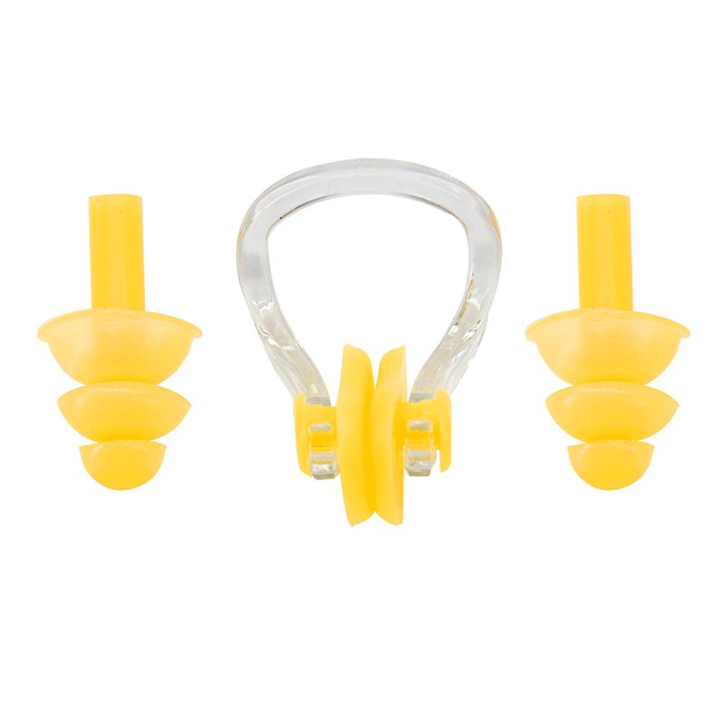 Unisex Nose Clip Earplugs Waterproof Swimming Nose Clip Earplugs Set Surfing Diving Swimming Accessories Swimming Supplies
