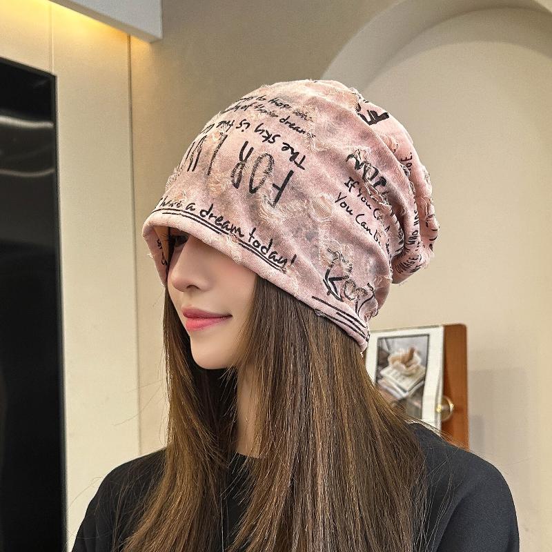 Hip Hop Beanies Hats For Men Women Spring Summer Thin Unisex Streetwear Loose Style Hats