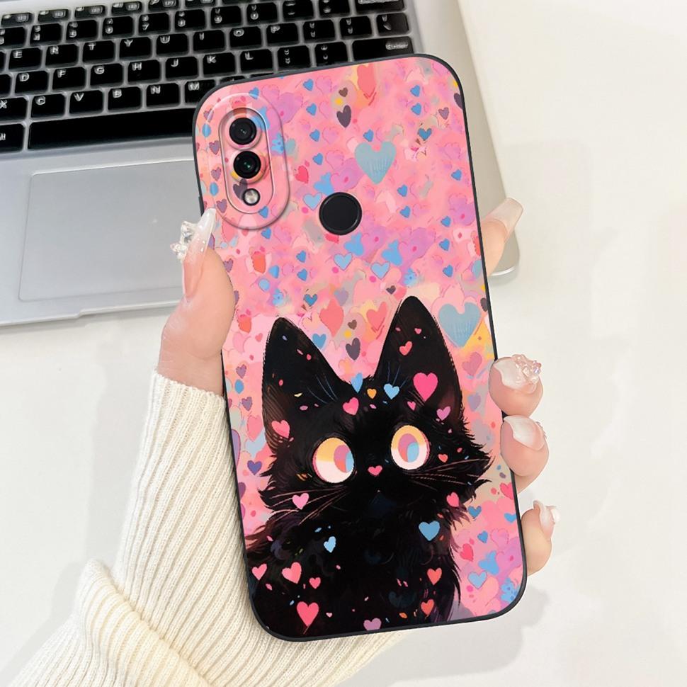 For Xiaomi Redmi Note 7 Case Cute Panda Cartoon Painted Cover Soft Silicone Phone Case For Redmi Note 7 Note7 Back Covers Bumper