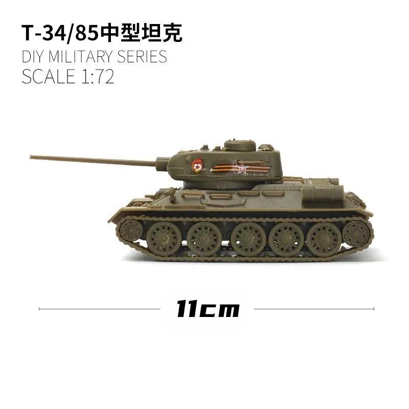 LEE 1/72 Soviet T34/85 Medium Tank Military Assembly Model