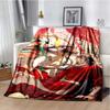 Tian Guan Ci Fu Anime Flannel Soft Blanket Heaven Official's Blessing Plush Warm Blanket Bedroom Sofa Blankets for Beds Gift