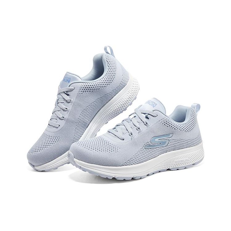 Skechers Go Run Tejido Cómodo y Consistente Zapatillas de Running de Caña Baja para Mujer Zapatilla Azul 128288-LTBL