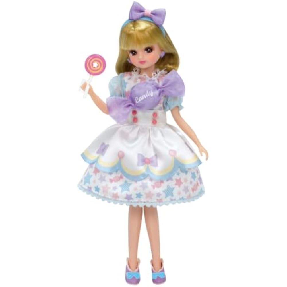 Takara Tomy “Licca-chan Doll LD-09 Sweet Candy” dress-up doll, playhouse toy, age 3 and up