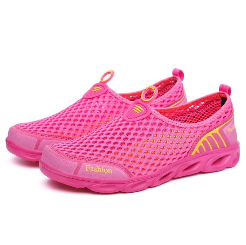 2025 Men Aqua Shoes Outdoor Breathable Beach Shoes Lightweight Quick-drying Wading Shoes Sport Water Camping Sneakers Shoes