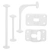 1Set Rv Door Latch Extender Rustproof Lightweight Plastic Door Catch for Motorhome Caravan Trailer Hatch Holder Stabilizer