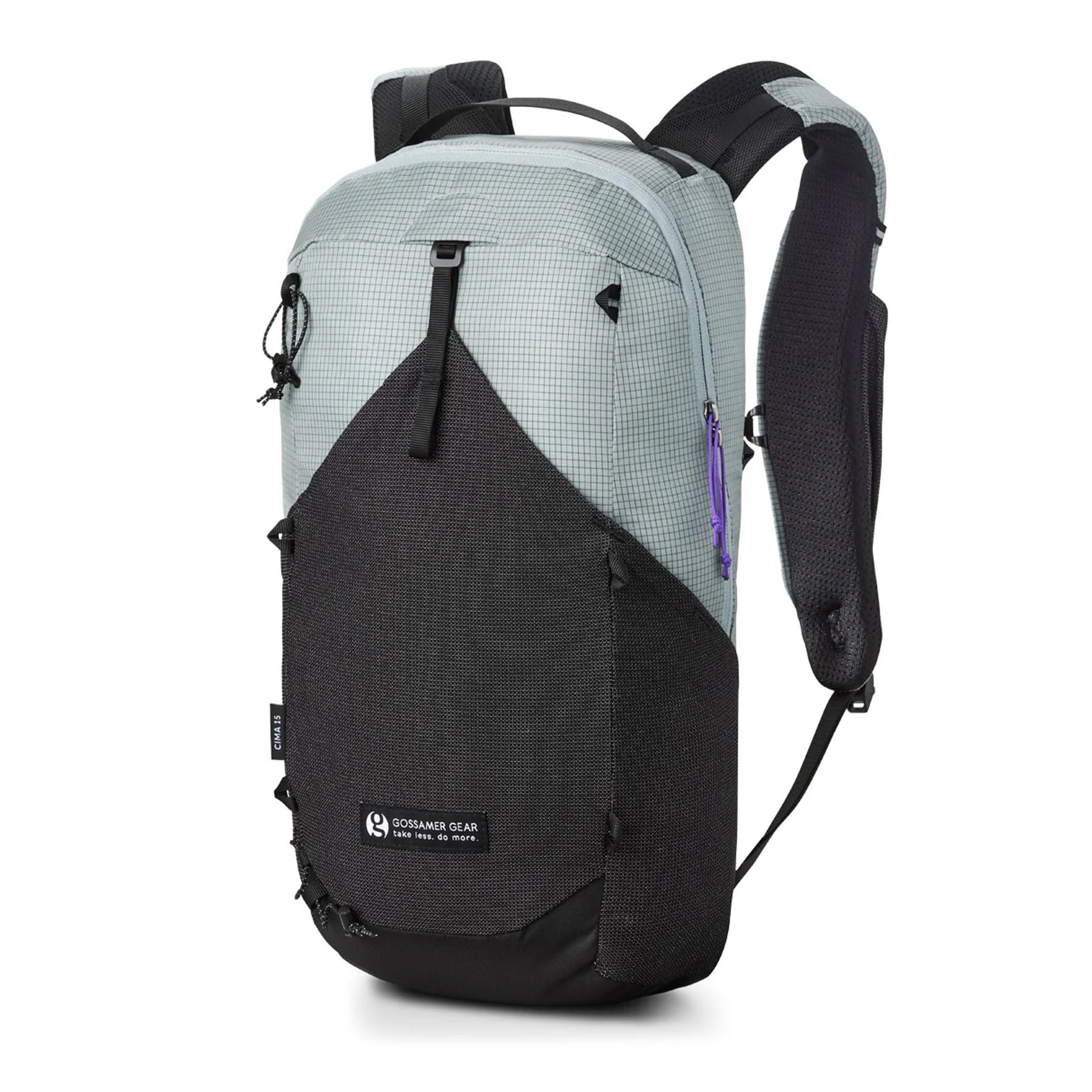 [Gossamer Gear] Gossamer Gear Тип II Cima 15L Серый Ультралегкий Рюкзак для Однодневных Походов Компактный Дизайн На Открытом Воздухе Для Поездок На Работу Минималистичный Дизайн Рюкзак для Троп Катастрофа