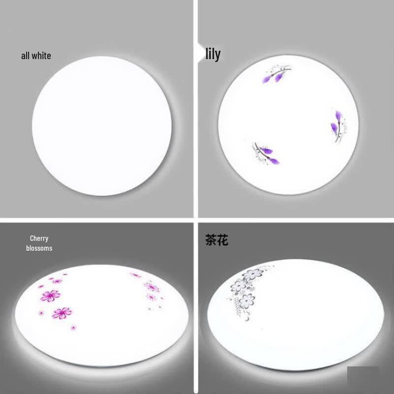Gang Zhi Qi Gong Pin Round LED Ceiling Light Cover Kit