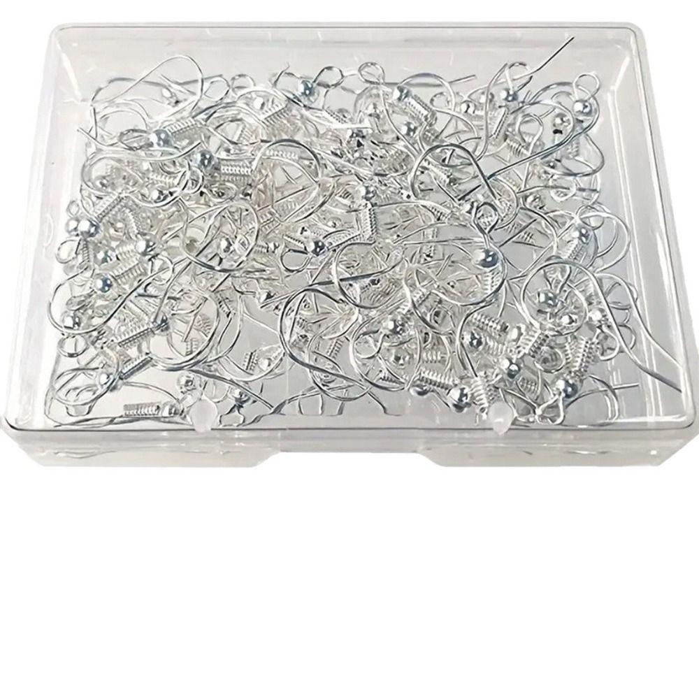 100Pcs Iron Earring Hooks Hypoallergenic Earwire Jewelry Parts Creative DIY Earring Accessories  DIY