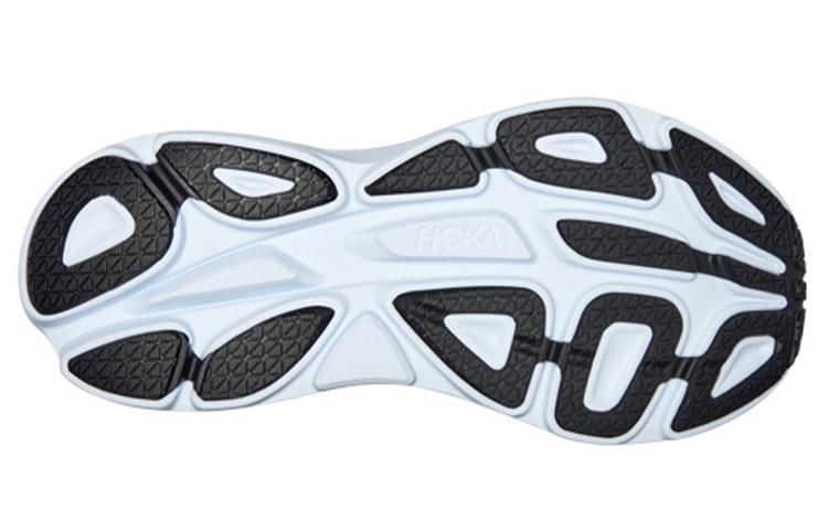 HOKA One One Bondi 8 D Geniş 'Siyah Beyaz' Kadın 1127954-BWHT