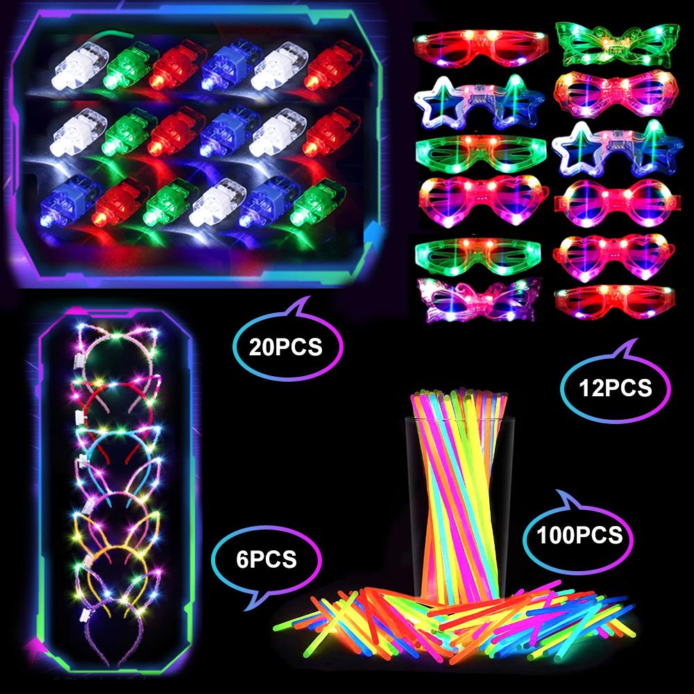 138pcs/Set Glowing Festival Party Kit -
