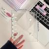 Creative Diy Stickers Notebook Transparent Sanrio 3D Sticker Inner Page Sticker Collection Book Protective Shell 3d Cartoon Present