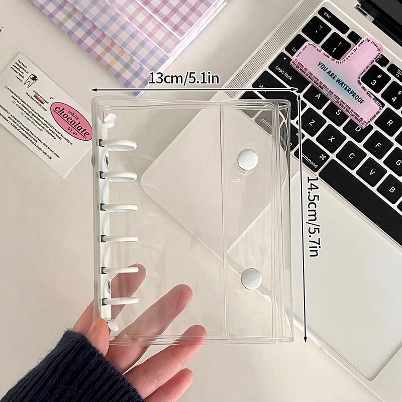 Creative Diy Stickers Notebook Transparent Sanrio 3D Sticker Inner Page Sticker Collection Book Protective Shell 3d Cartoon Present