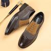 Fashionable versatile formal men's shoes trendy casual comfortable men's business shoes breathable new spring autumn men's shoes