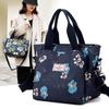 2026 Leichte Damen-Crossbody-Tasche aus bedrucktem Nylon mit mehrschichtigen Reißverschlusstaschen