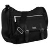 Stylish Fabric Women's Handbag with an External Pocket - Peterson