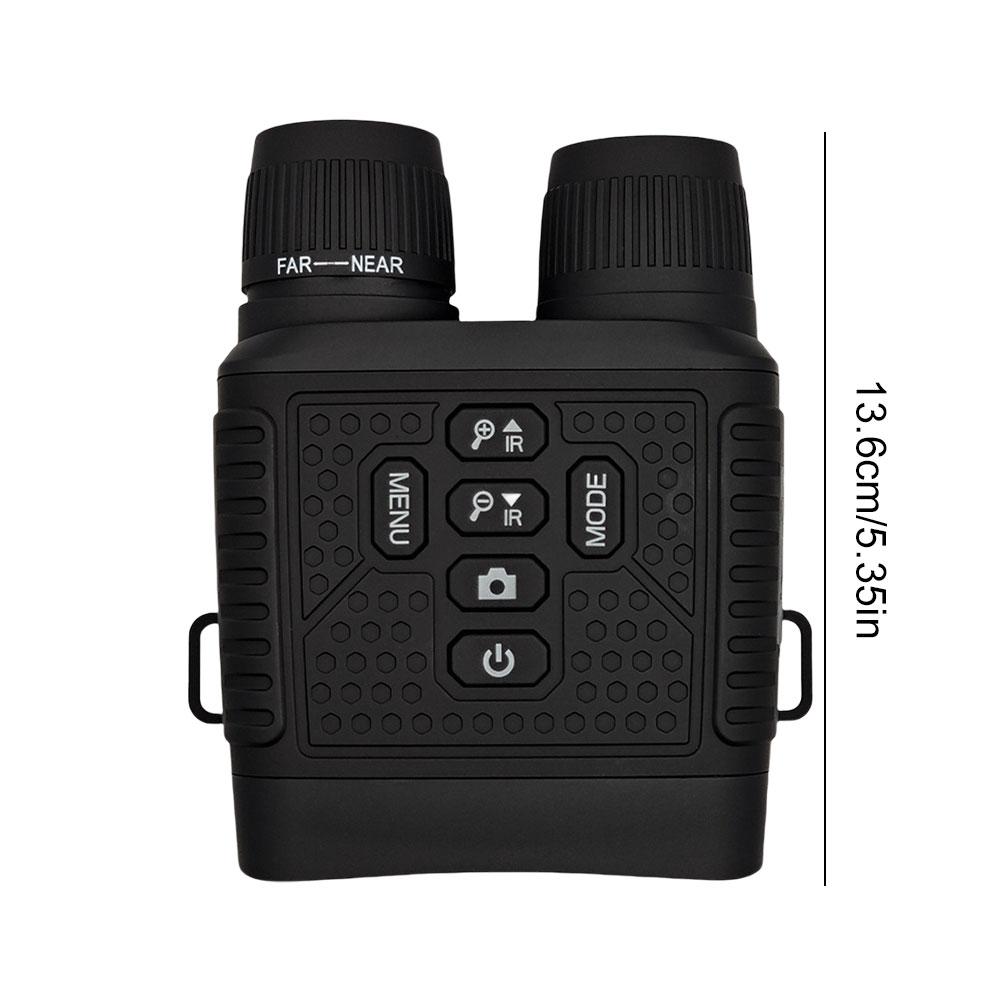 2,5K Infrarot-Nachtsicht-Fernglas 6-facher Digitalzoom Outdoor HD-Teleskopkamera Jagdkamera für Outdoor-Camping und Reisen