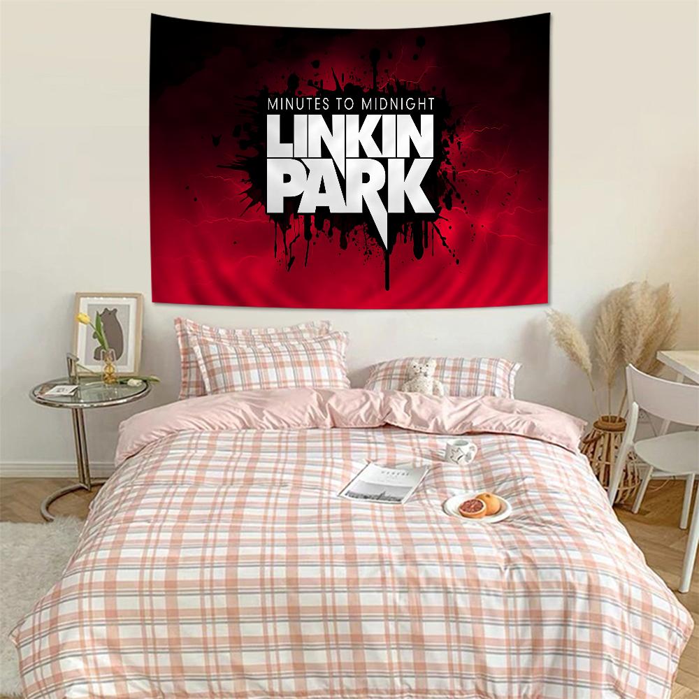 Linkin Park Band Hippie Wall Hanging Tapestries For Living Room Home Dorm Decor Art Home Decor